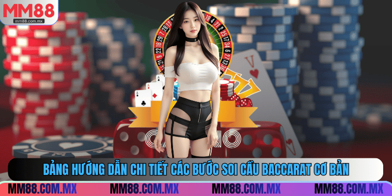Hướng dẫn chi tiết các bước soi cầu Baccarat cơ bản
