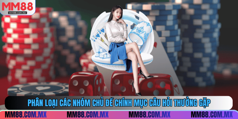 Phân loại các nhóm chủ đề chính mục câu hỏi thưởng gặp